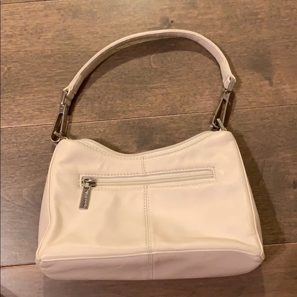 White Leather Purse